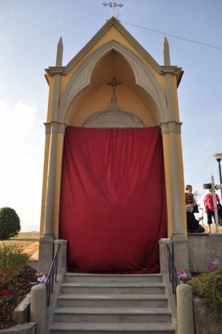 Inaugurazione dell'edicola della Madonna del Buon Viaggio